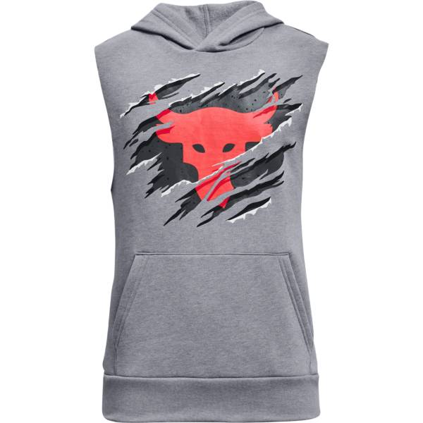 Under Armour Boys' Project Rock Rival Hoodie