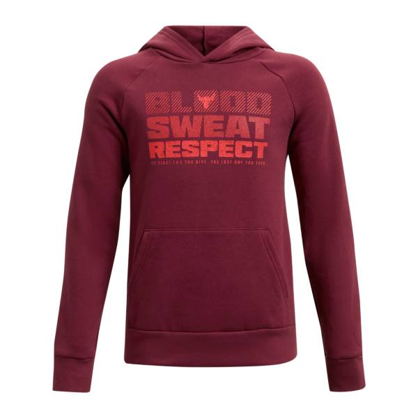 Under Armour Boys' Project Rock Rival Fleece Hoodie