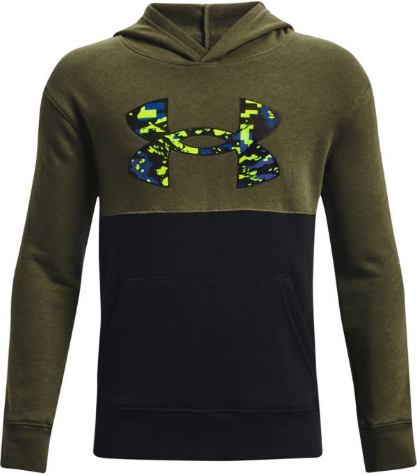 Under Armour Boys' UA Rival Fleece AMP Hoodie