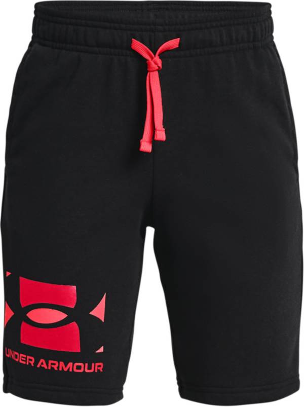 Under Armour Boys' Rival Terry Big Logo Shorts