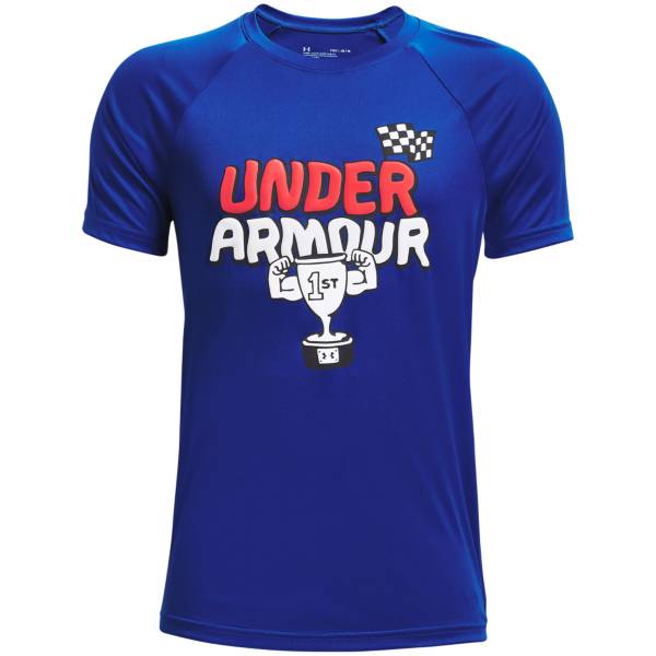 Under Armour Boys' Tech First Place Graphic T-Shirt