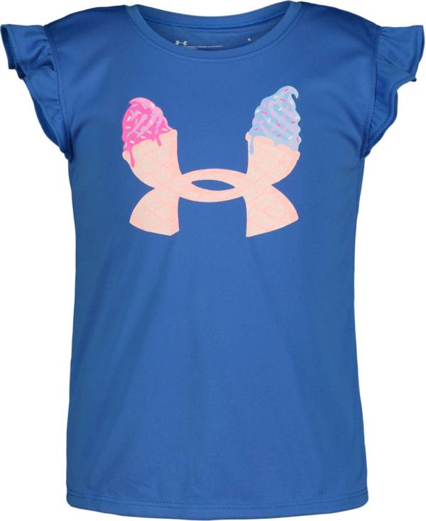 Under Armour Girls' Ice Cream Logo Short Sleeve T-Shirt product image
