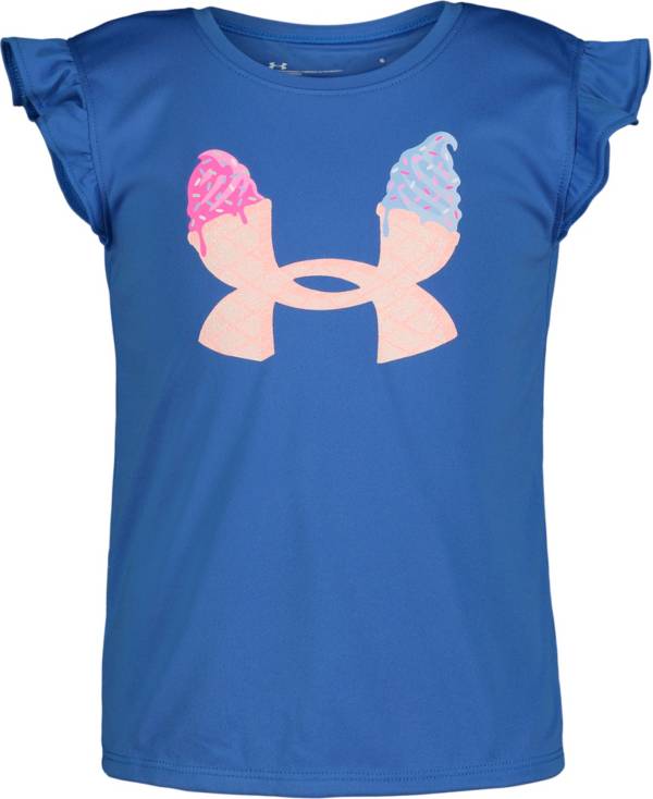 Under Armour Toddler Girls' Ice Cream Logo Short Sleeve T-Shirt