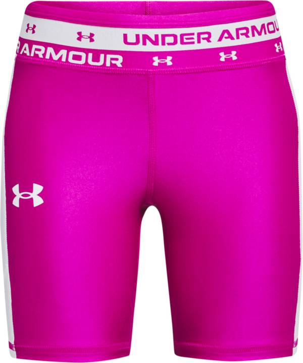Under Armour Girls' HeatGear Bike Shorts
