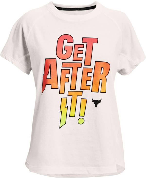 Under Armour Girls' Project Rock Get After It T-Shirt