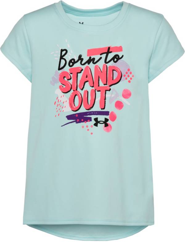 Under Armour Little Girls' Stand Out T-Shirt