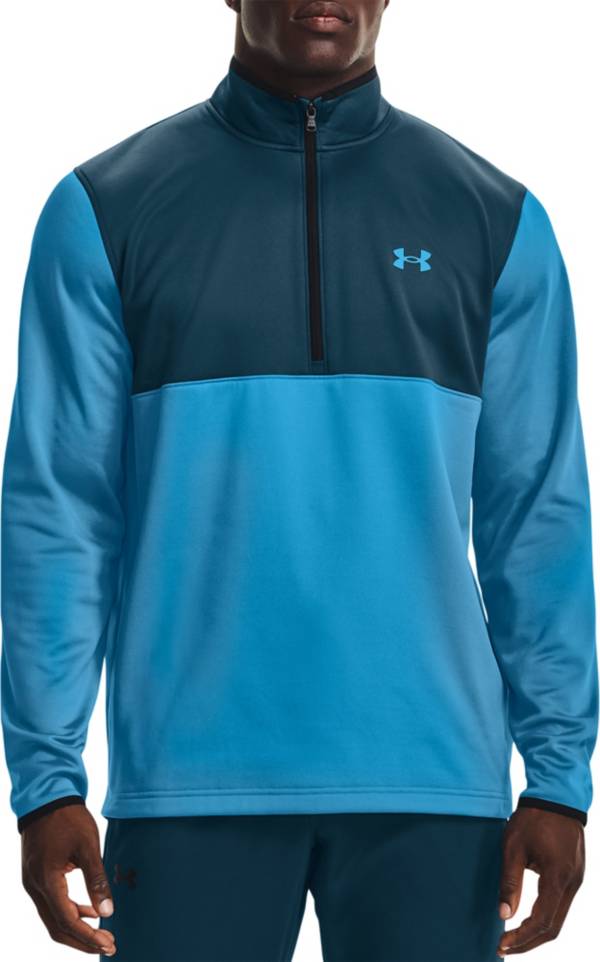 Under Armour Men's Armour Fleece Colorblock Half Zip Pullover