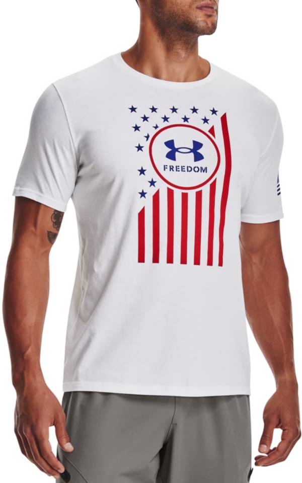 Under Armour Men's New Freedom Chest Flag T-Shirt