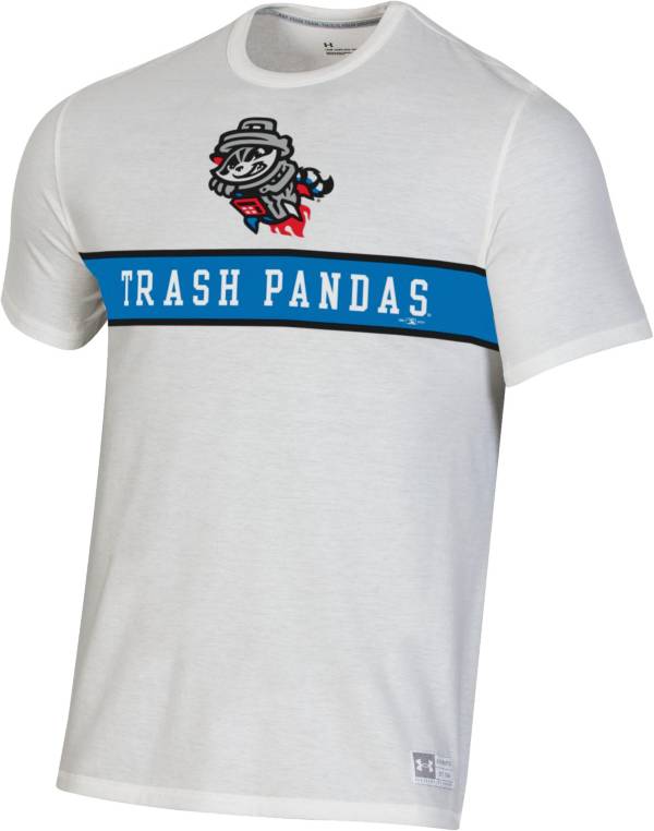 Under Armor Rocket City Trash Pandas White Gameday T-Shirt