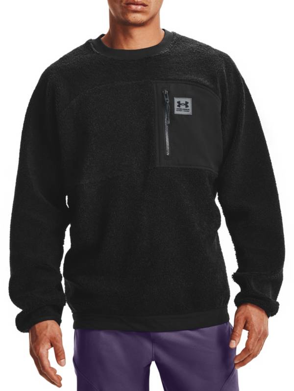 Under Armour Men's UA Mission Boucle Crewneck Sweatshirt