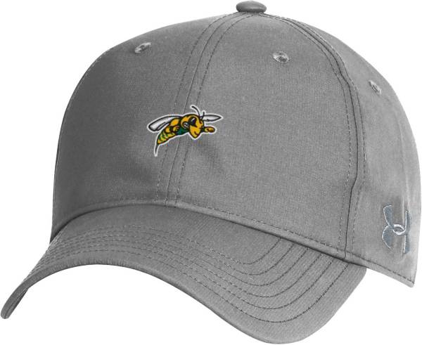 Under Armour Men's Black Hills State Yellow Jackets Grey Performance 2.0 Adjustable Hat