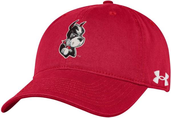 Under Armour Men's Boston Terriers Scarlet Cotton Twill Adjustable Hat