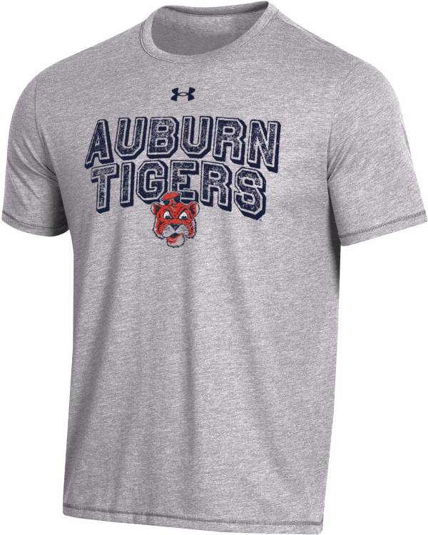 Under Armour Men's Auburn Tigers Grey Bi-Blend Performance T-Shirt product image