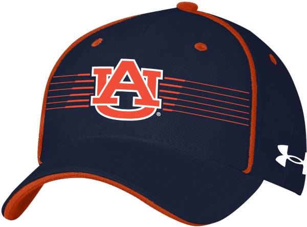 Under Armour Men's Auburn Tigers Blue Iso Chill Adjustable Hat
