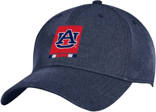 Under Armour Men's Auburn Tigers Blue Stretch Fit Adjustable Hat