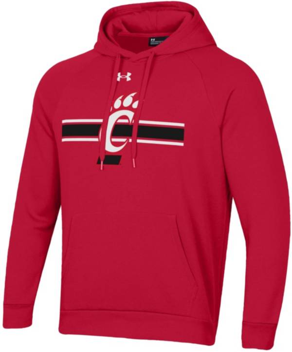 Under Armour Men's Cincinnati Bearcats Red All Day Hoodie product image