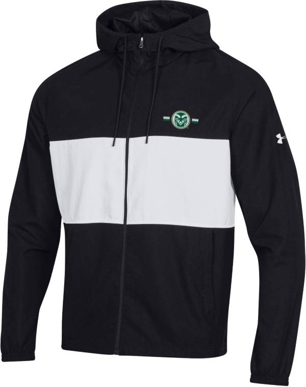 Under Armour Men's Colorado State Rams Black Wind Full-Zip Jacket