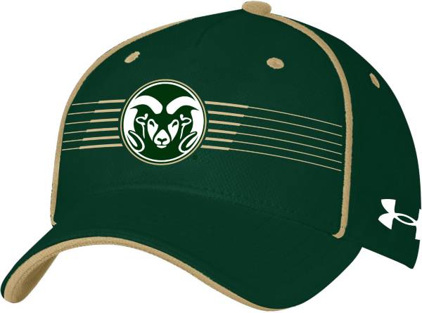 Under Armour Men's Colorado State Rams Green Iso Chill Adjustable Hat