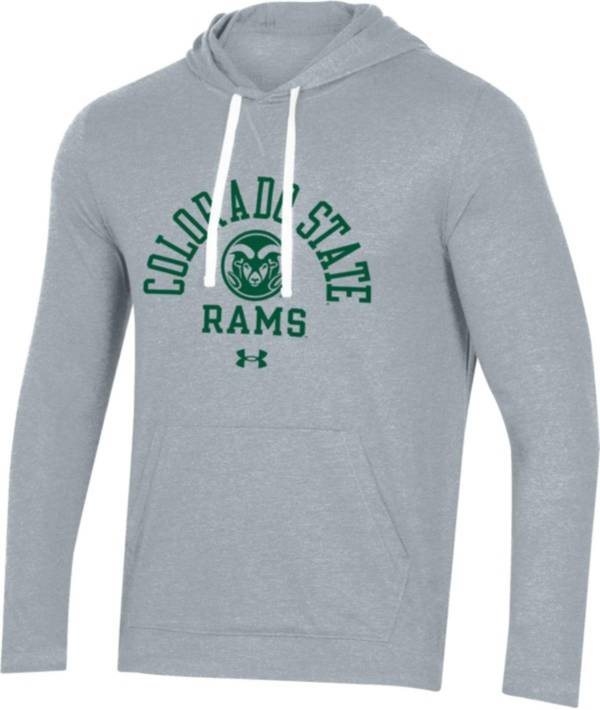 Under Armour Men's Colorado State Rams Black Bi-Blend Pullover Hoodie