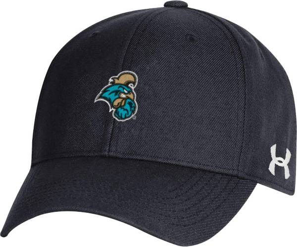 Under Armour Men's Coastal Carolina Chanticleers Black Adjustable Hat