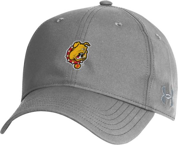 Under Armour Men's Ferris State Bulldogs Grey Performance 2.0 Adjustable Hat