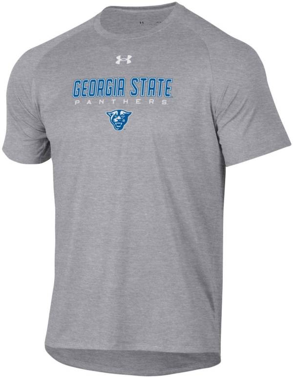 Under Armour Men's Georgia State Panthers Grey Tech Performance T-Shirt