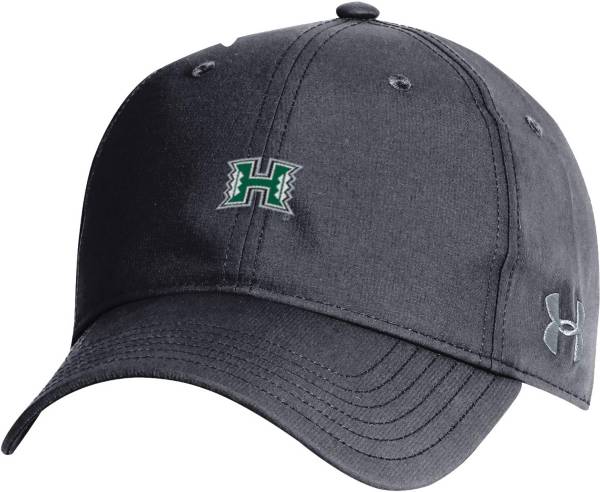 Under Armour Men's Hawai'i Warriors Black Performance 2.0 Adjustable Hat