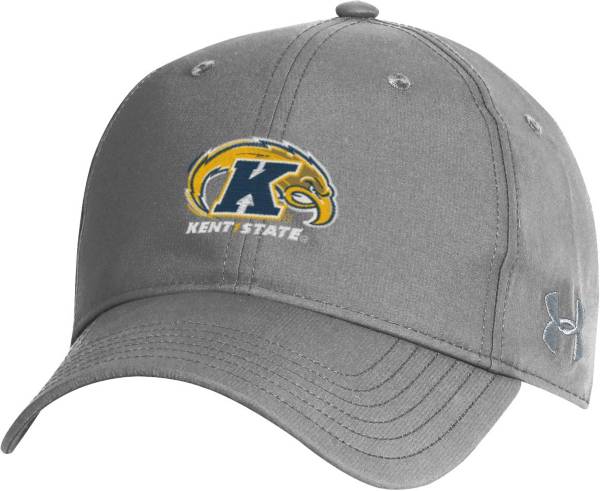 Under Armour Men's Kent State Golden Flashes Grey Performance 2.0 Adjustable Hat