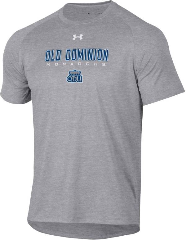 Under Armour Men's Old Dominion Monarchs Grey Tech Performance T-Shirt