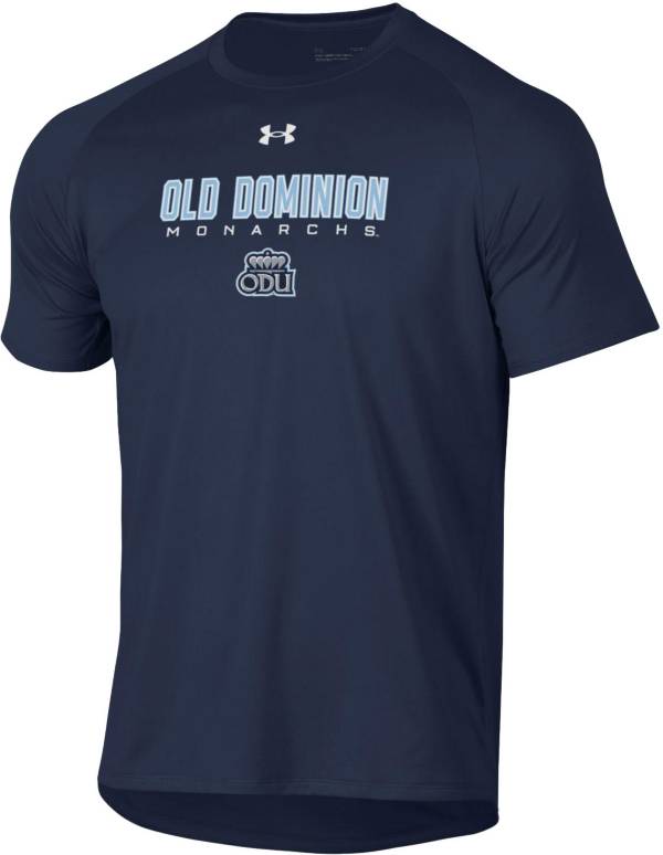 Under Armour Men's Old Dominion Monarchs Blue Tech Performance T-Shirt