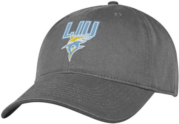 Under Armour Men's LIU Sharks Grey Cotton Twill Adjustable Hat