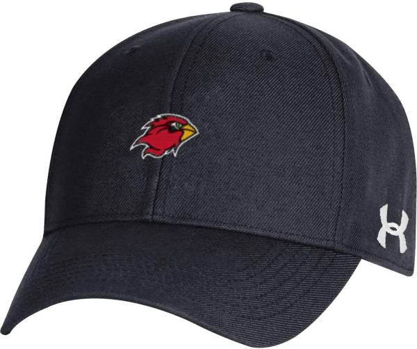 Under Armour Men's Lamar Cardinals Black Adjustable Hat