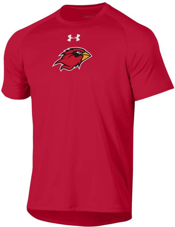 Under Armour Men's Lamar Cardinals Red Tech Performance T-Shirt