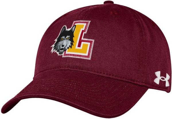 Under Armour Men's Loyola-Chicago Ramblers Maroon Cotton Twill Adjustable Hat