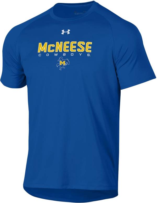 Under Armour Men's McNeese State Cowboys Royal Blue Tech Performance T-Shirt