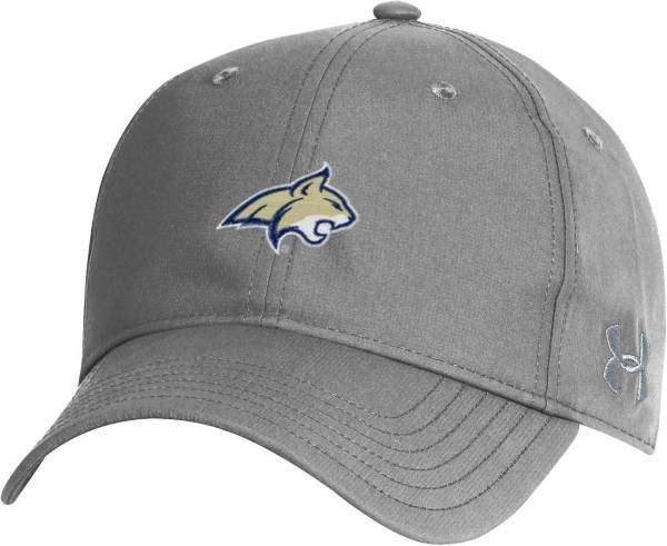 Under Armour Men's Montana State Bobcats Grey Performance 2.0 Adjustable Hat