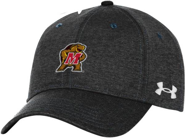 Under Armour Men's Maryland Terrapins Black Threadborne Closer Fitted Hat