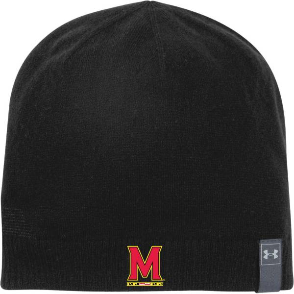 Under Armour Men's Maryland Terrapins Black Truck Stop Knit Beanie