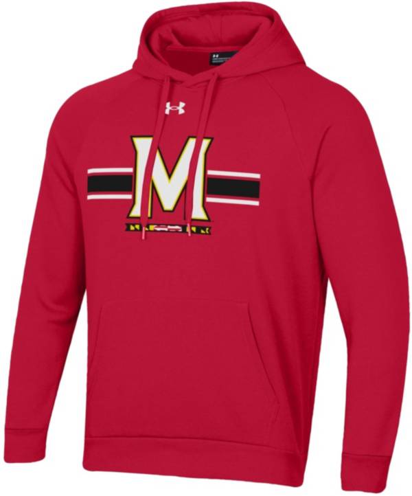 Under Armour Men's Maryland Terrapins Red All Day Hoodie