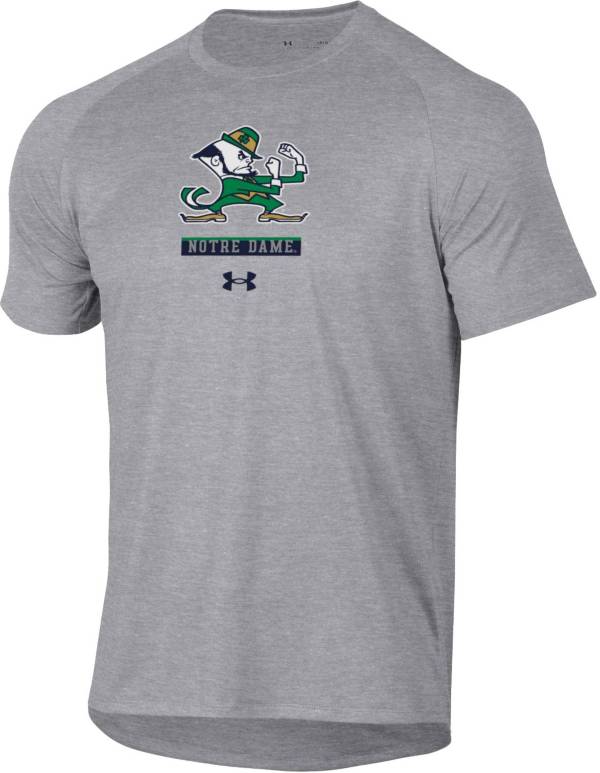 Under Armour Men's Notre Dame Fighting Irish Grey Tech Performance T-Shirt product image