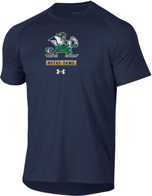 Under Armour Men's Notre Dame Fighting Irish Navy Tech Performance T-Shirt product image