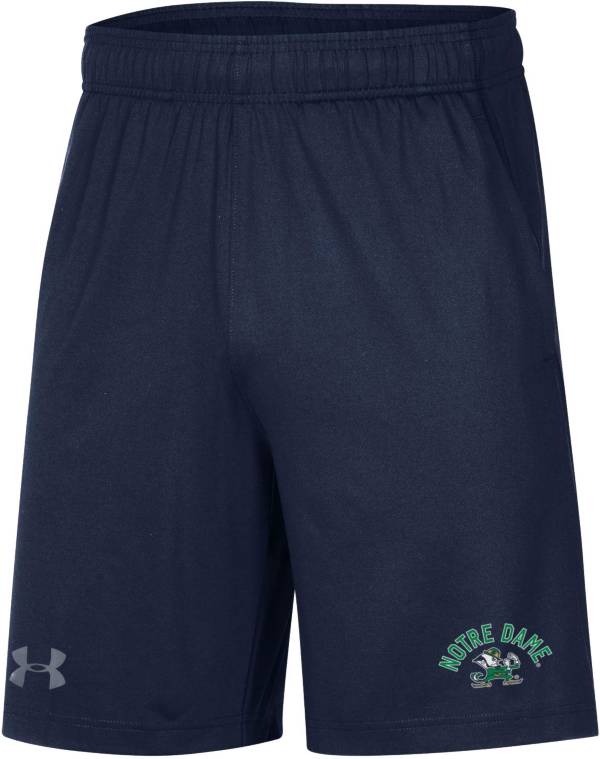 Under Armour Men's Notre Dame Fighting Irish Navy Raid Performance Shorts