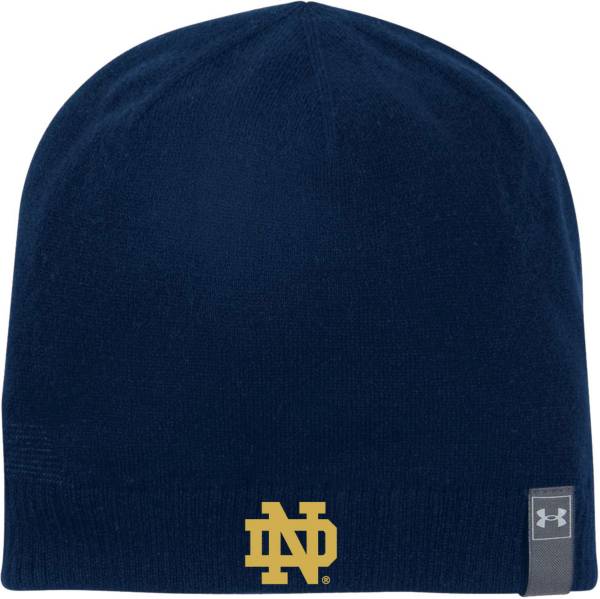 Under Armour Men's Notre Dame Fighting Irish Navy Truck Stop Knit Beanie