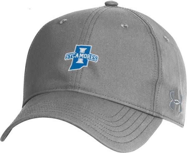 Under Armour Men's Indiana State Sycamores Grey Adjustable Hat