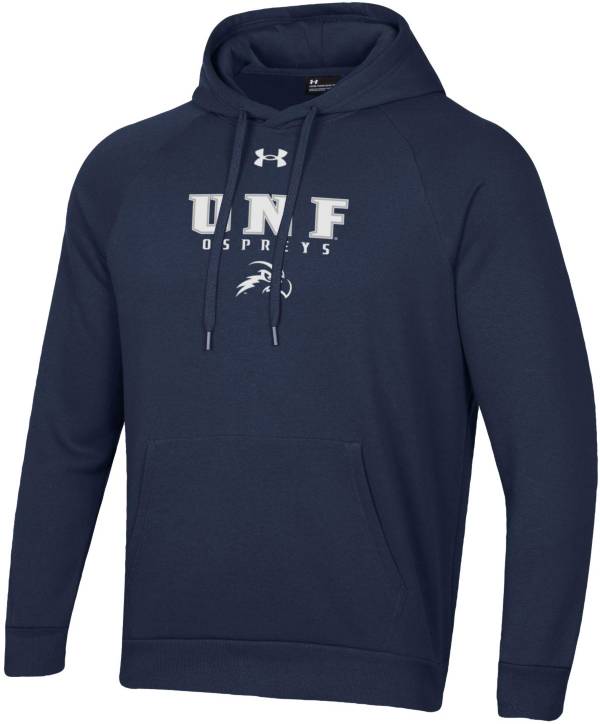 Under Armour Men's North Florida Ospreys Blue All Day Hoodie