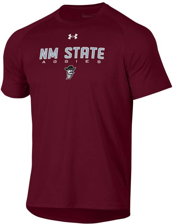 Under Armour Men's New Mexico State Aggies Crimson Tech Performance T-Shirt