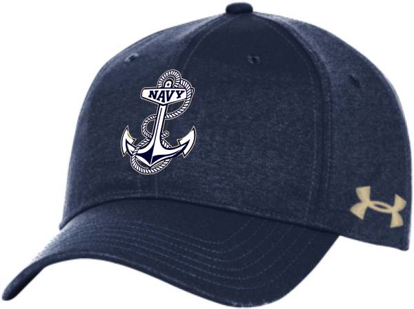 Under Armour Men's Navy Midshipmen Navy ‘Semper Fi' Adjustable Hat