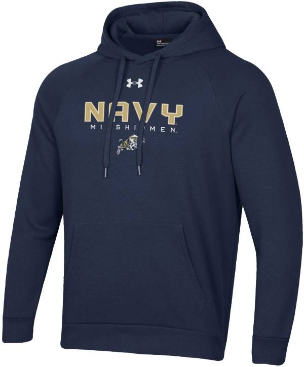 Under Armour Men's Navy Midshipmen Navy All Day Hoodie