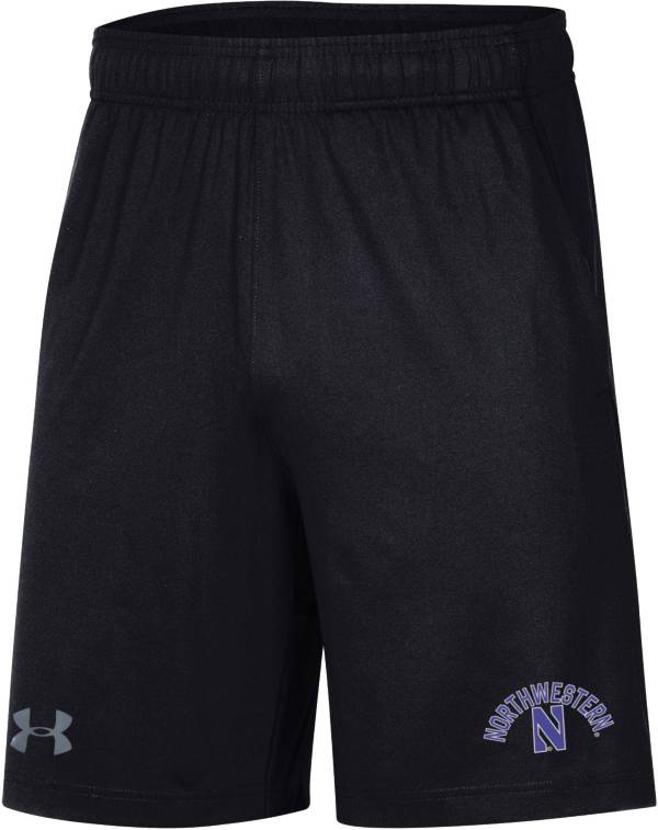 Under Armour Men's Northwestern Wildcats Black Raid Performance Shorts