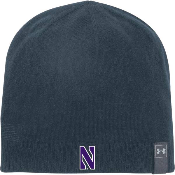 Under Armour Men's Northwestern Wildcats Grey Truck Stop Knit Beanie